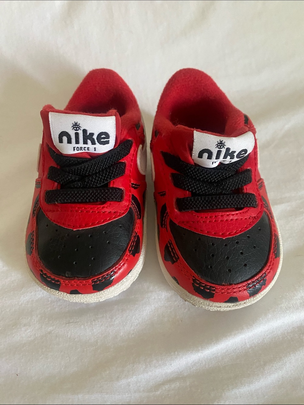 Nike Kids Red and Black Toddler Sneakers